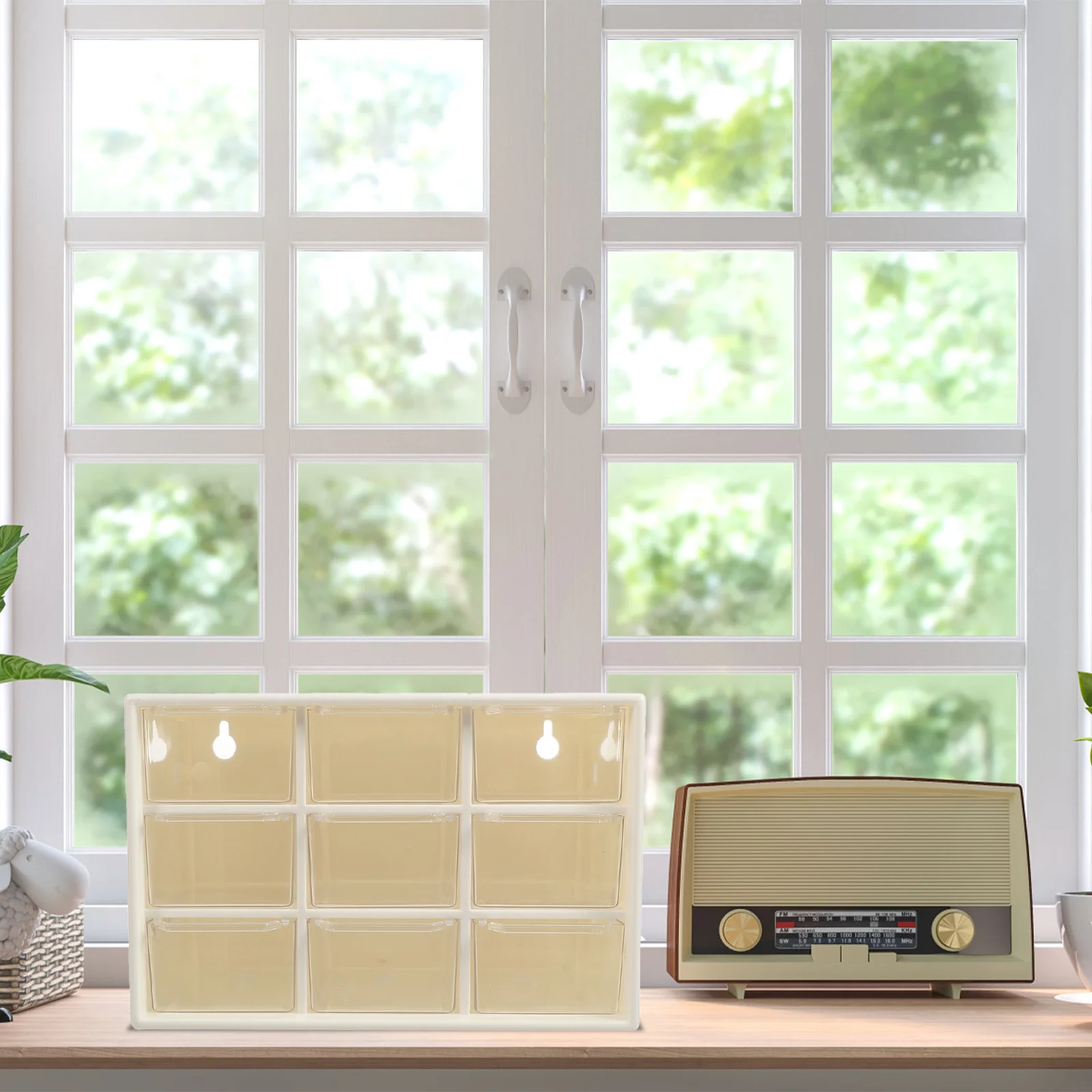 

Storage Box Drawer Type For Jewelry Beads Makeup Organizer Desktop Sundries Holder Toiletries Container