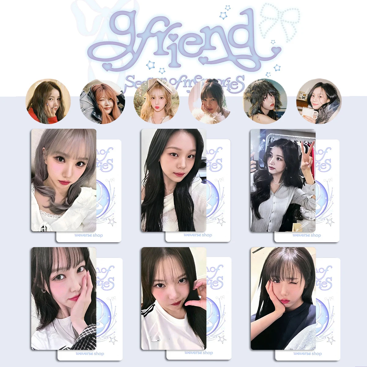 GFRIEND YUJU センイルグッズトレカ 4枚セット KakaoTalk_20230317_170430032_1