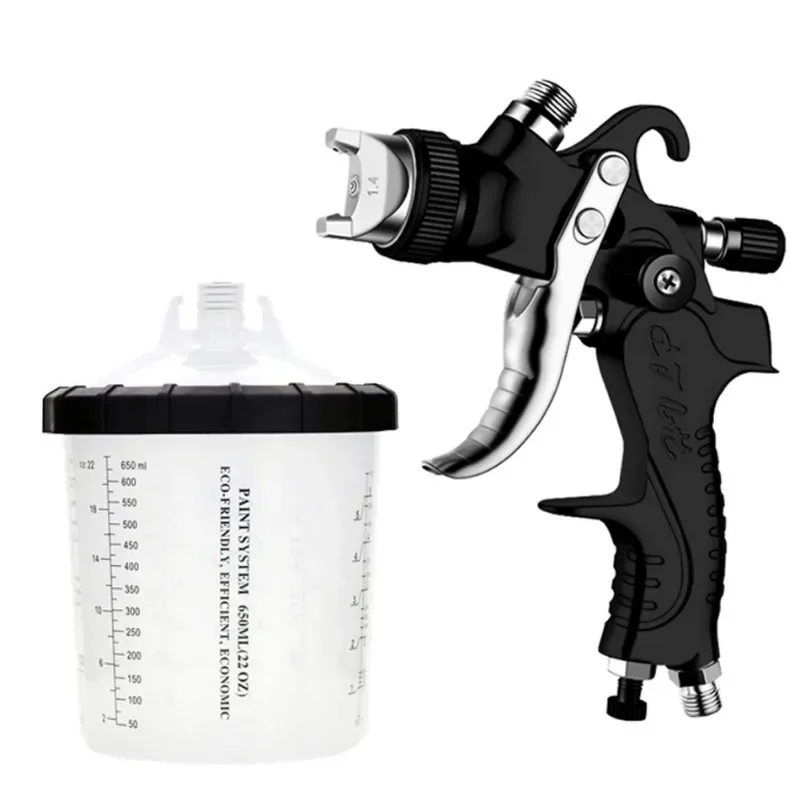 Kit Spray Gun Paint Spray Gun Kettle Pneumatic Spray Gun Automotive Sheet Metal Latex Paint Furniture Repair Worker