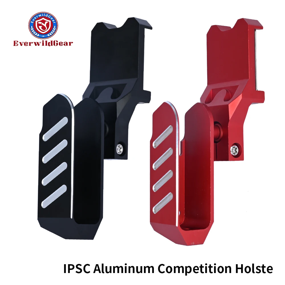 EverwildGear 전술 알루미늄 레이스 마스터 홀스터 Glock/1911 IPSC CNC Airsoft 사냥 슈팅 페인트 볼 액세서리