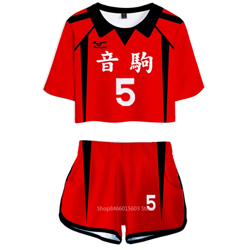 Anime Haikyuu Karasuno High School CosplayCostume Hinata Shyouyou Nekoma High School MSBY Volleyball Club Jerseys Christmas Gift