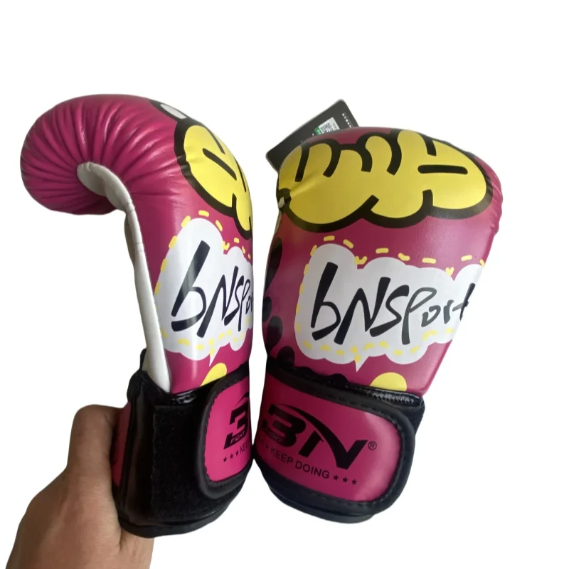 Gants De Boxe Enfants MMA Muay Thai – Gants Légers Absorbants Chocs, Idéal Pour Kickboxing, Entraînement Gym & Arts Martiaux, Tailles 170g/227g, Noir/Blanc