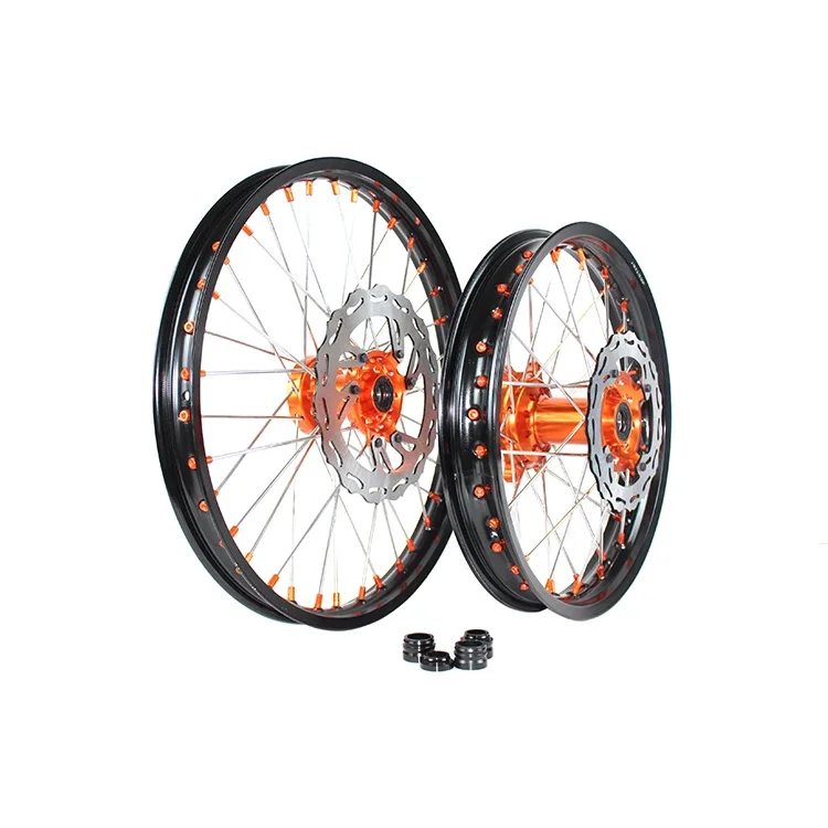 High performance Motorcycle 21 and 19 aluminium alloy MX Wheels For  . sxf 250