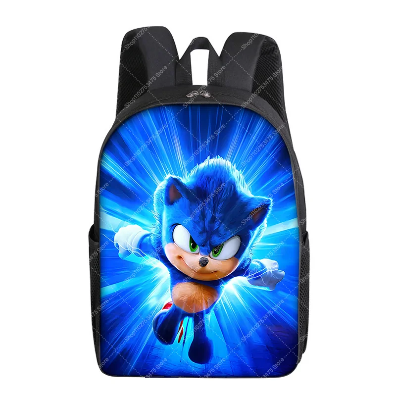 Anime Game Cartoon Creative Schoolbag Cute Book Bag Knapsack Hedgehog Large Capacity Backpack School Supplies Accessories Gifts