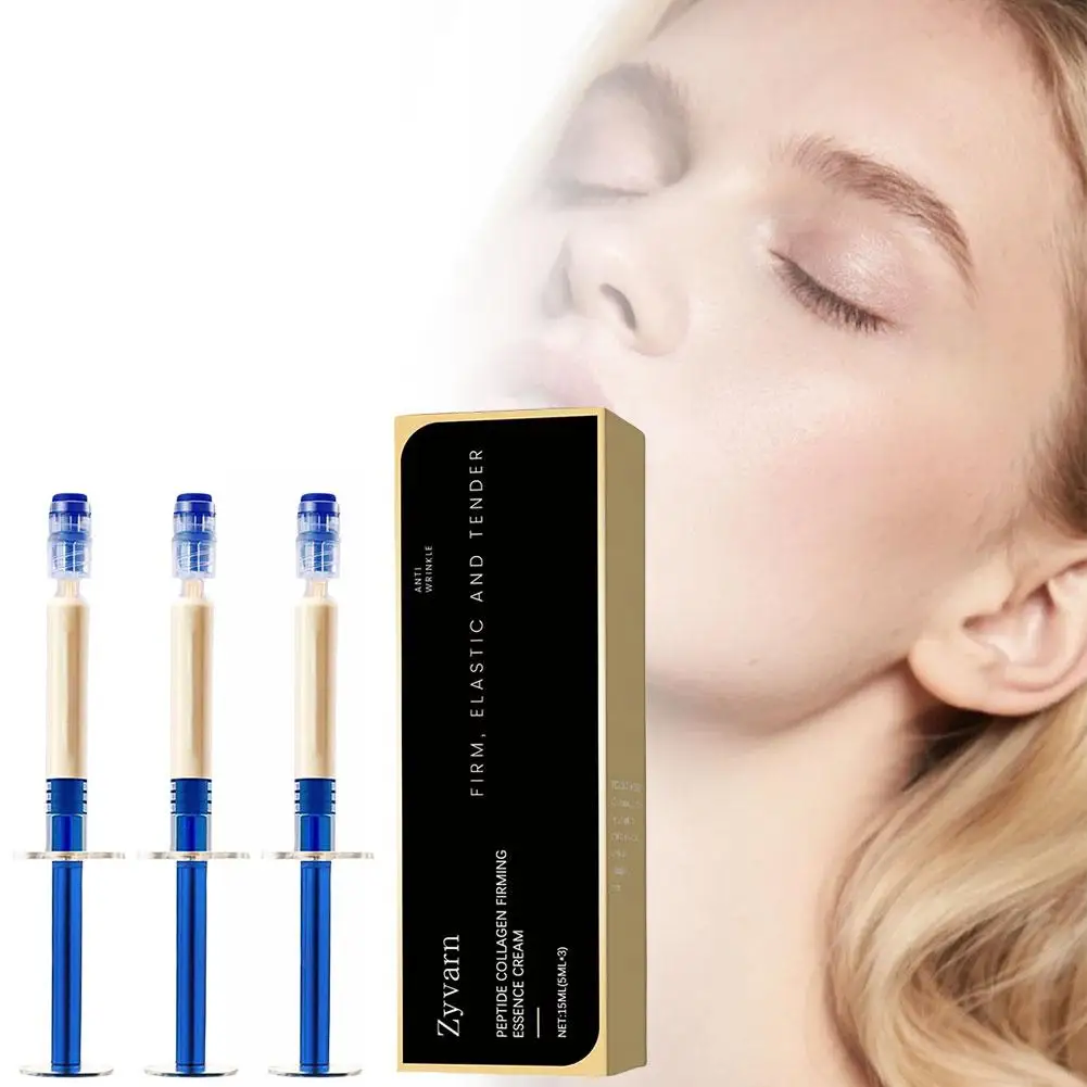 3 ชิ้น/เซ็ต ครีมบำรุงผิวหน้าให้ความชุ่มชื้นอย่างล้ำลึก ครีมคอลลาเจนคู่ ช่วยยกกระชับผิวหน้า ลดเลือนริ้วรอย ครีมซ่อมแซมผิวหน้า สกินแคร์เกาหลี