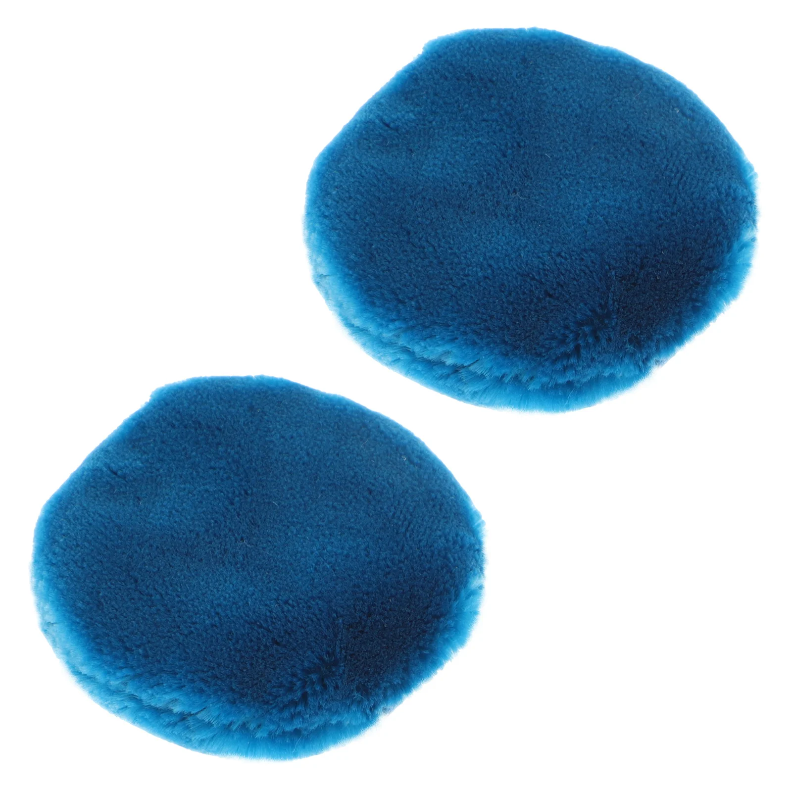 2Pcs Supple Round Powder Puff Simple Replacement Dry Makeup Tool Natural Application Loose Highlighter Daily Use Gift