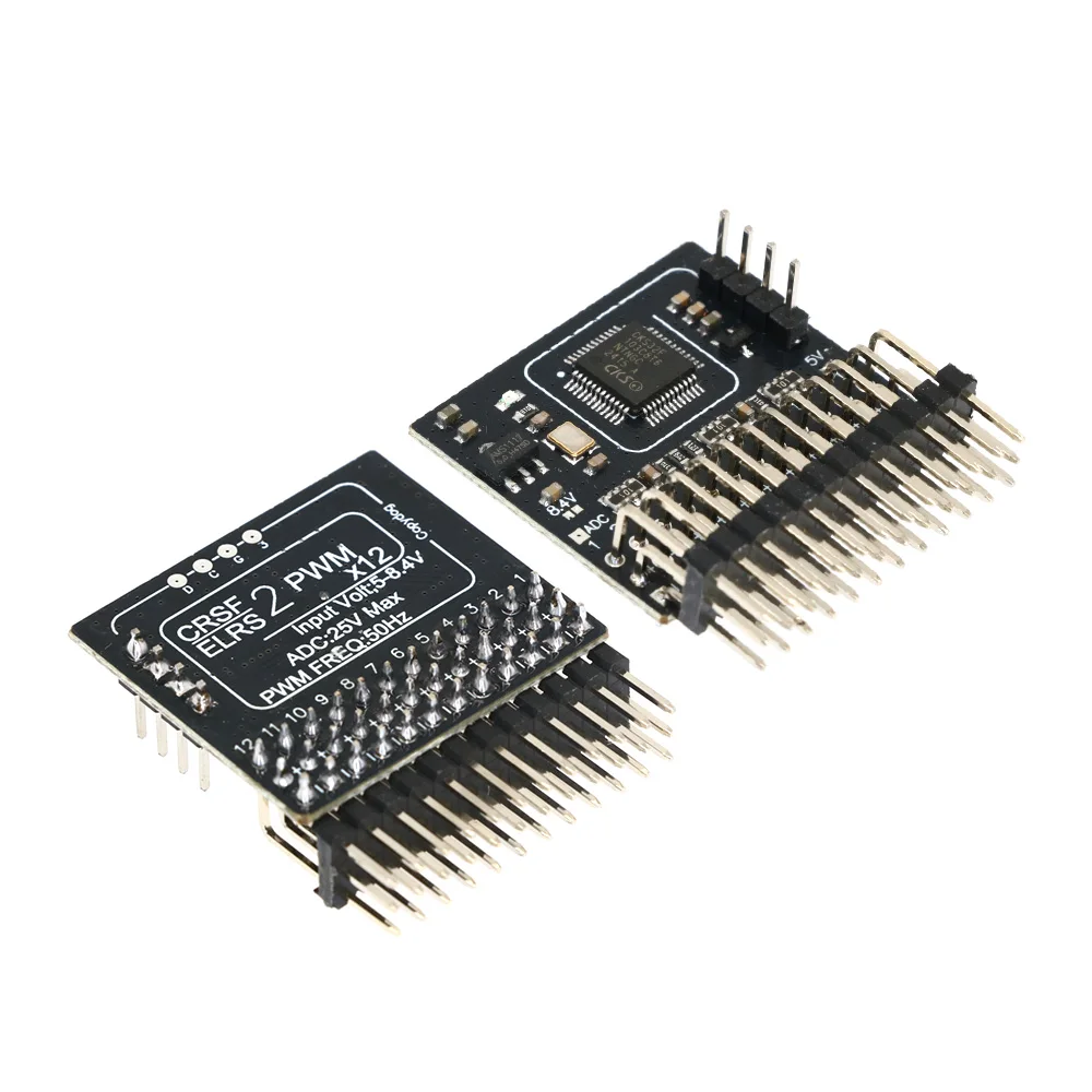 AneegFpv CRSF  ELRS 2.4G 12CH PWM Receiver ExpressLRS RX 2400RX PWM/CRSF For RC FPV Drone Fixed Wing Car Boat Quadcopter