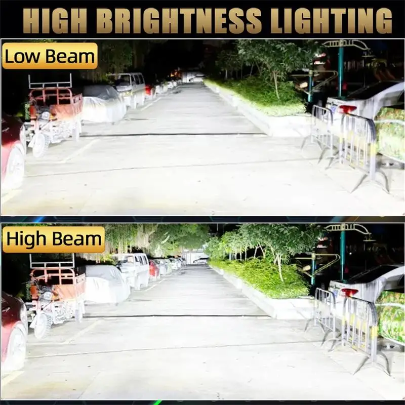 360 درجة D3S D1S Led المصباح 2000 واط 3000000LM HID D2S D4S D1R D3R D2R D4R التوصيل والتشغيل ضوء السيارة Canbus ثلاثية الأبعاد الإضاءة CSP للعدسة