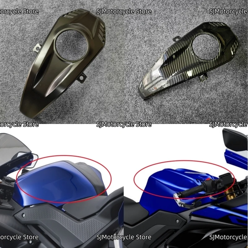 

Motorcycle Gas Fuel Tank Fairing Tank Cover Shield Plate Fit for YAMAHA YZF-R125 YZFR125 2019-2022 YZF-R15 YZFR15 2018-2021