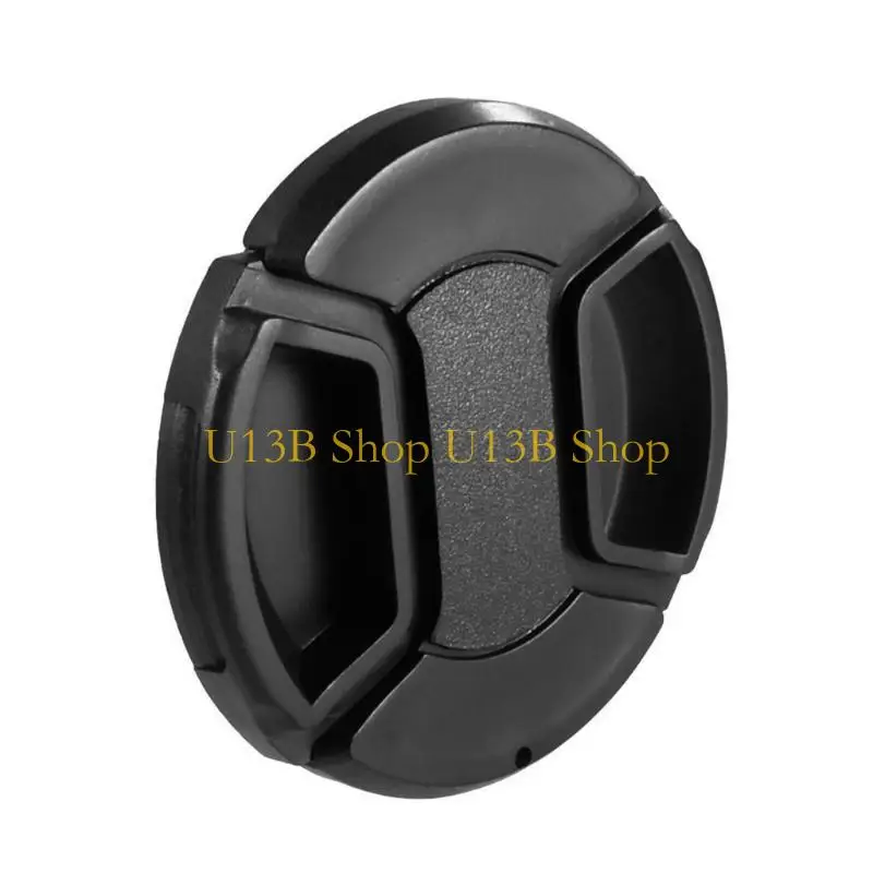 U13B Snap-On Front Lens Cover Cover Pinch Lens Cap Debu Cover Dust dengan Anti-Kehilangan Untuk Pentax DSLR