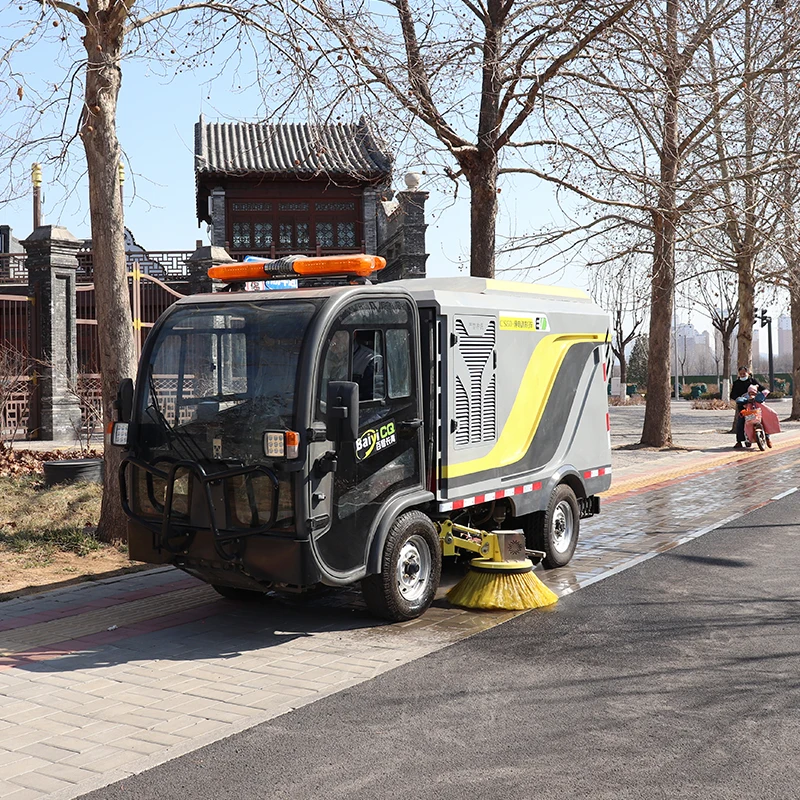 Baiyi CS60 Ride On Electric Road Sweeping Cleaning Machine Industrial Floor Sweeper