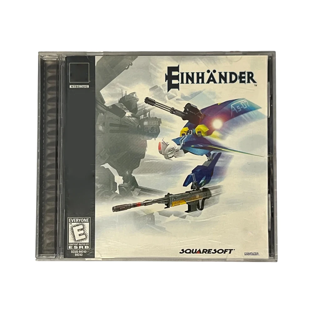 

PS1 Einhander With Manual Disc Copy Game Unlock Console Station1 Retro Optical Driver Video Game Parts