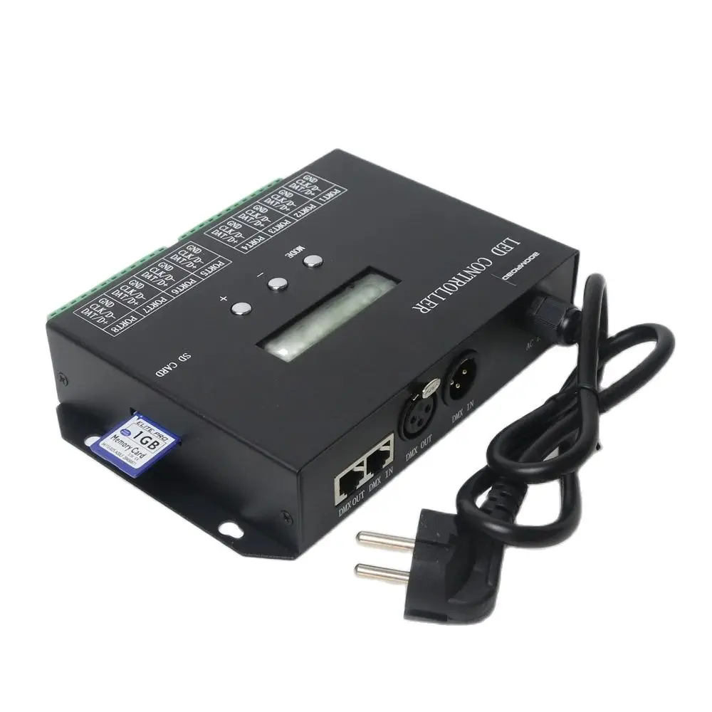 Imagem -03 - Spi Pixel Controller para Ws2811 Ws2812 Faixa Led Endereçável Dmx512 H803sa Portas 8192 Pixels