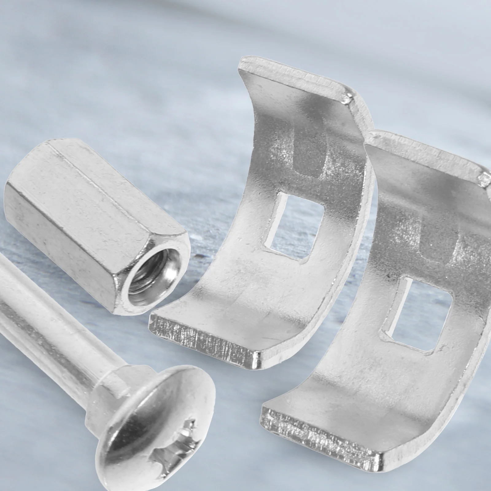 

10pcs 12 Kitchen Connectors 100mm Galvanized Steel Benchtop Joiners Benchtop Joiner Furniture Hardware Stable Durable