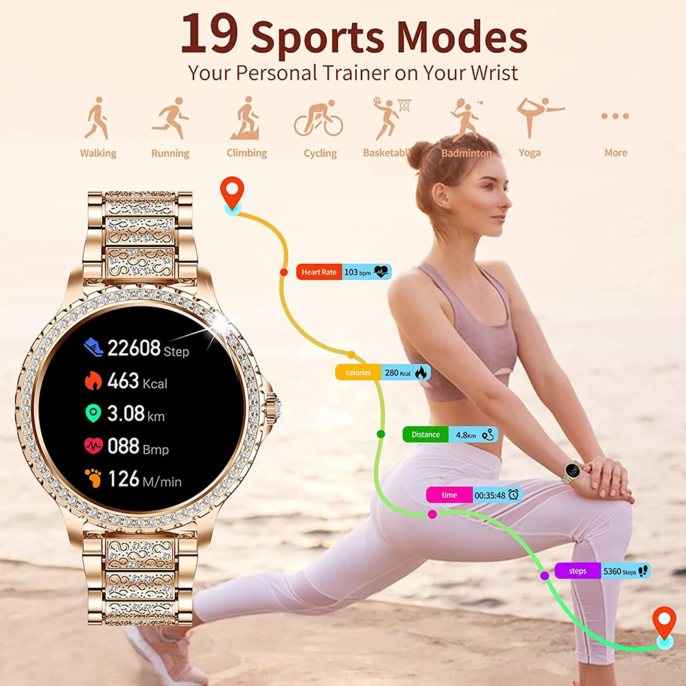 I58 2023 Nieuwe Bluetooth Call Smart Watch Vrouwen Ecg + Ppg Waterdichte Sport Fitness Tracker Weer Display Man Smartwatch Vrouwen