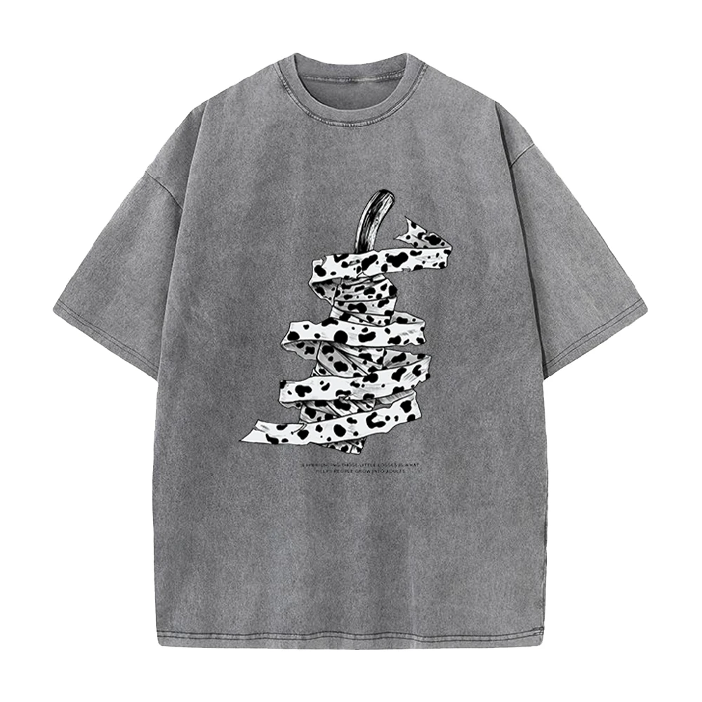 Anime Jujutsu Kaisen Nanami Kento Printed Tee Unisex Tshirts Summer Crewneck 100% Cotton T Shirt Oversized Comfortable T-shirt