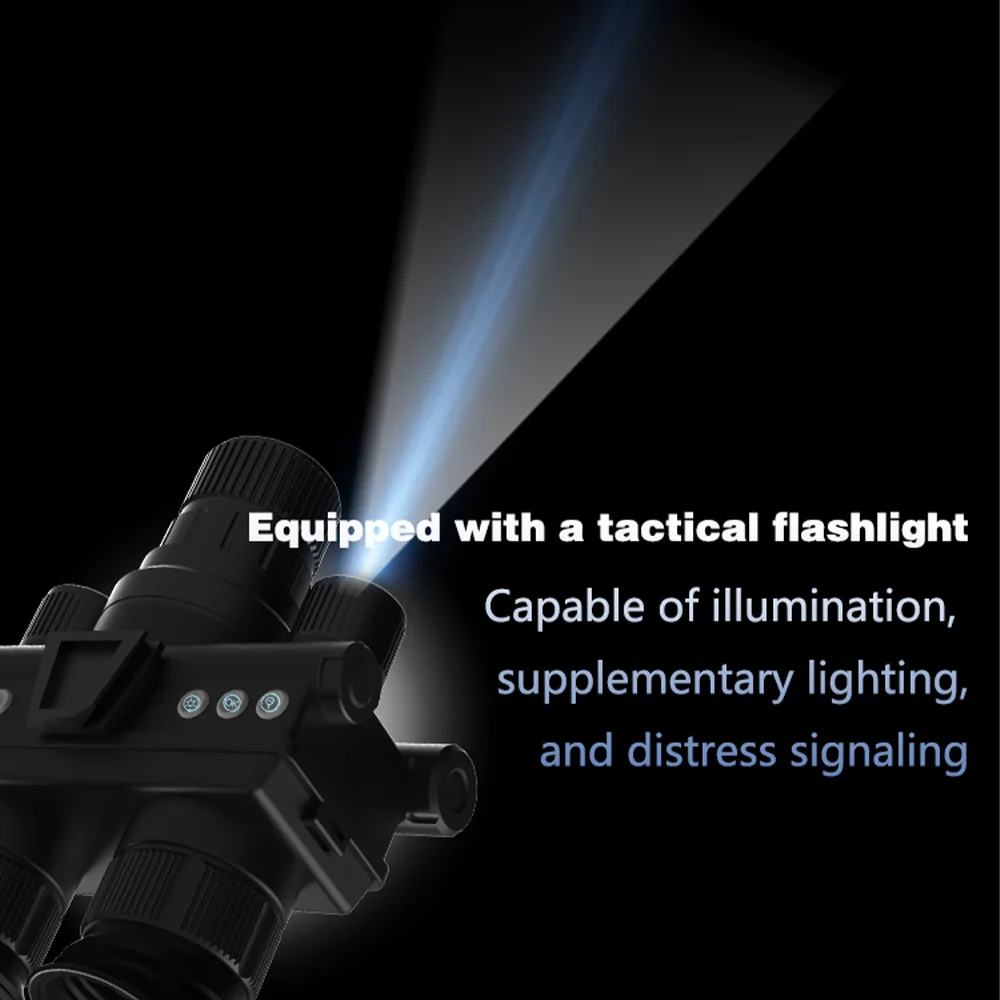 Z9157 4K UHD 40MP رئيس شنت التكتيكية تلسكوب نظارات 8X التكبير 600 متر الأشعة تحت الحمراء للرؤية الليلية مناظير الصيد كاميرا تعقب