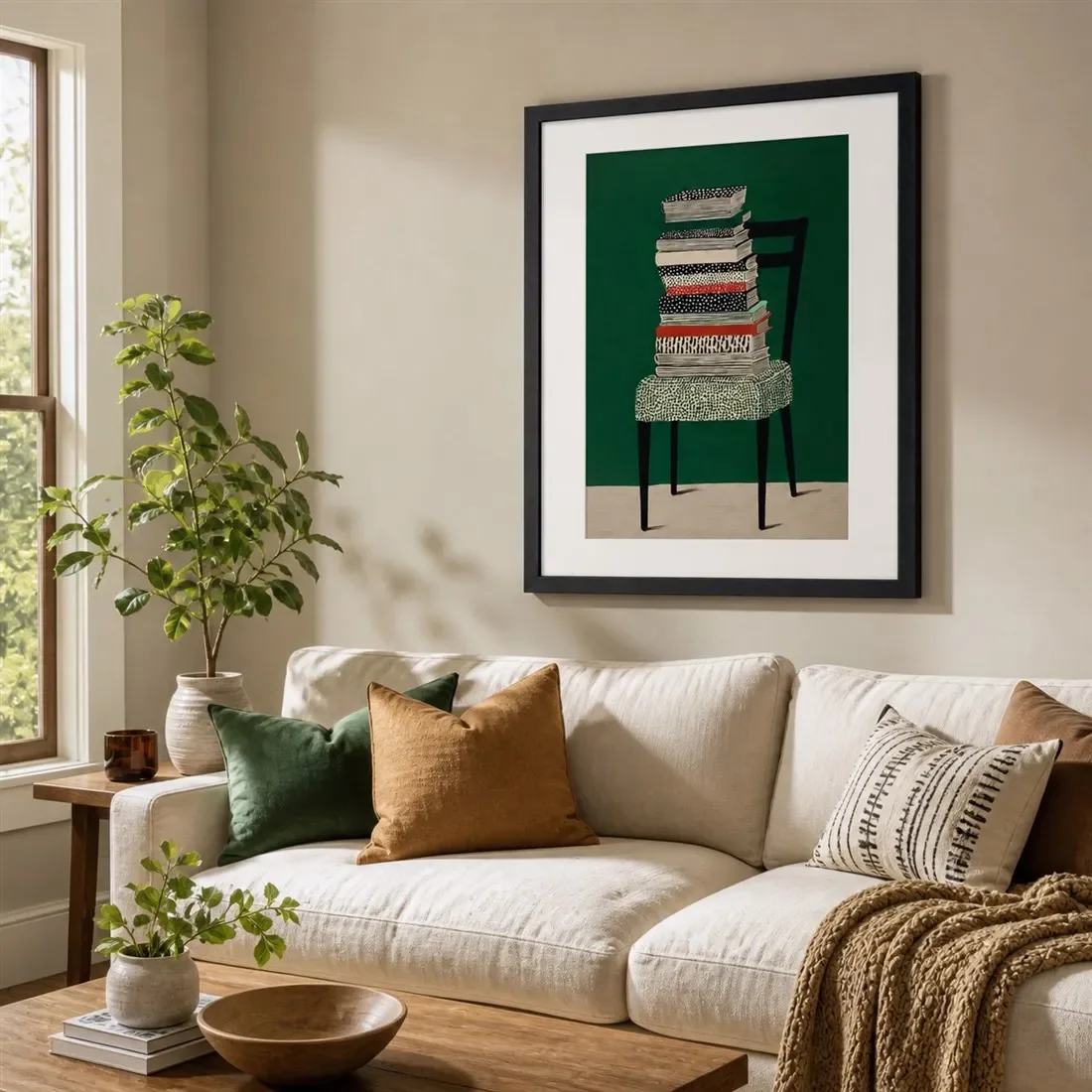 1pc frameless Canvas Painting Stack Knowledge Poster,Canvas Wall Print,High‑Grade Home Decoration Artwork for Bedroom,Living Roo