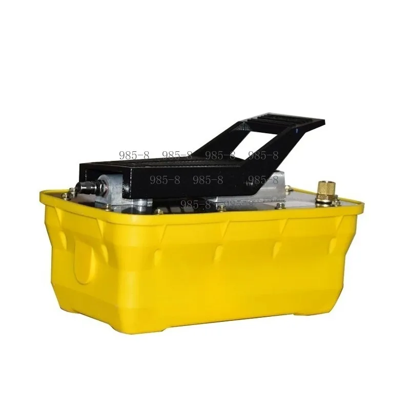 Pneumatic & Manual Dual Use Hydraulic Foot Pump 70Mpa 2.3L Hydraulic Power Unit For Bridge Girder Correction Maintenance