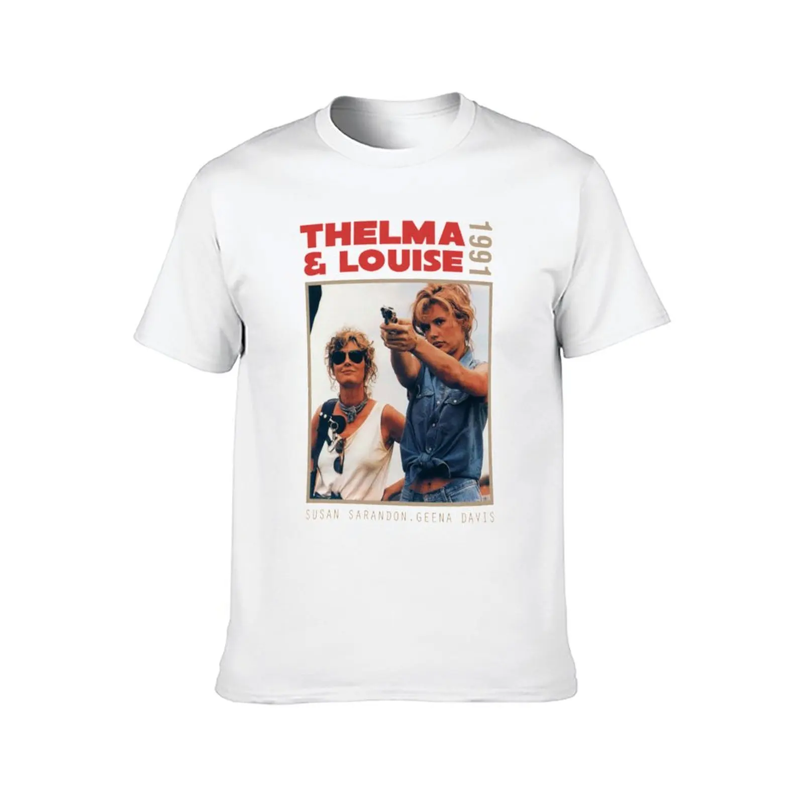 تي شيرت Thelma And Louise تي شيرت قطني للرجال 100% تي شيرت برسوم جرافيك للرجال