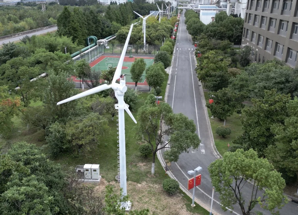 توربينات الرياح ذات المحور الأفقي عالية الطاقة، مكونات أرضية منخفضة الضوضاء، مولدات الرياح للطاقة على نطاق واسع/الخارجية