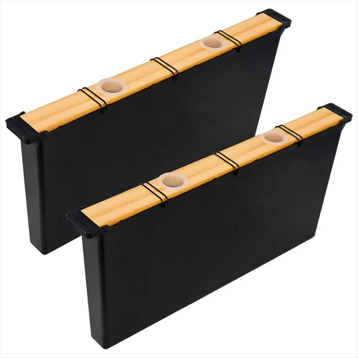Fits for 2Pack 4L Beehive Feeder Beehive Frame Feeder Deep Frame Water Feeder for Beekeeping Bee Feeding Tools