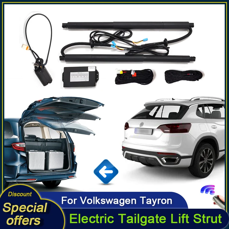 

Для Volkswagen VW Tayron 2018 ~ 2024 Автомобильная электрическая задняя дверь, задняя дверь, стойка, мощность автомобиля, комплект подъема задней двери для багажника