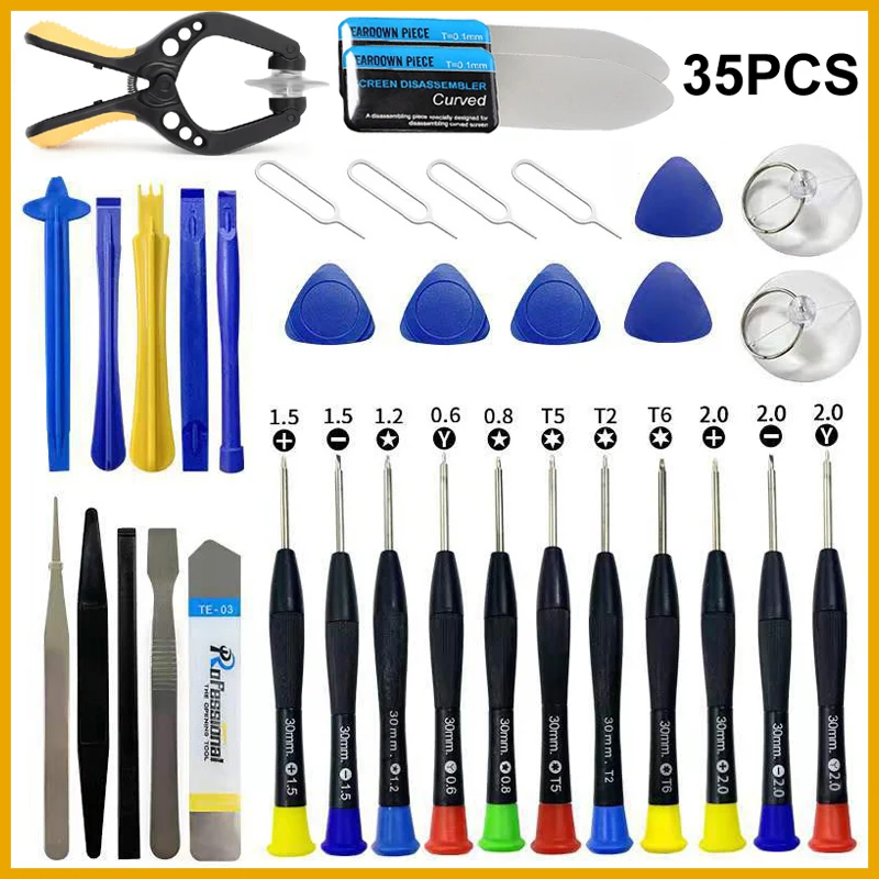 Image of NEUES 2026 Handy-Reparatur-Werkzeugset Spudger Hebelwerkzeug Schraubendreher-Set LCD-Bildschirmöffner Zange zum Entfernen für iPhone X 8 7