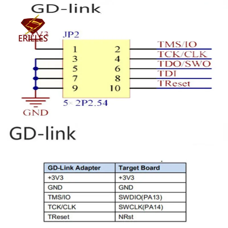 GD-LINK Burner Emulator GD32F Downloader ARM GD Original Authentic GDlink Debugger Programmer