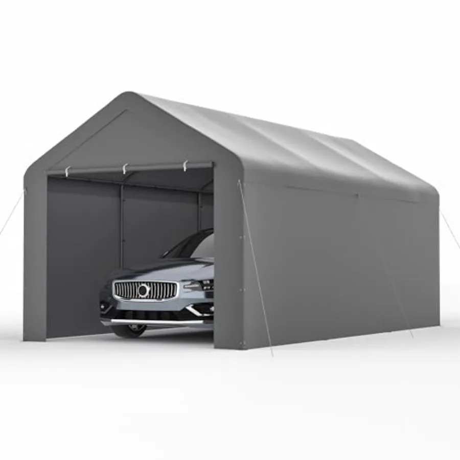 Carport 10x20 Car Ports Heavy Duty Outdoor Car Canopy Shelter Storage Tent Portable Garage with UV Protection, Waterproof and R