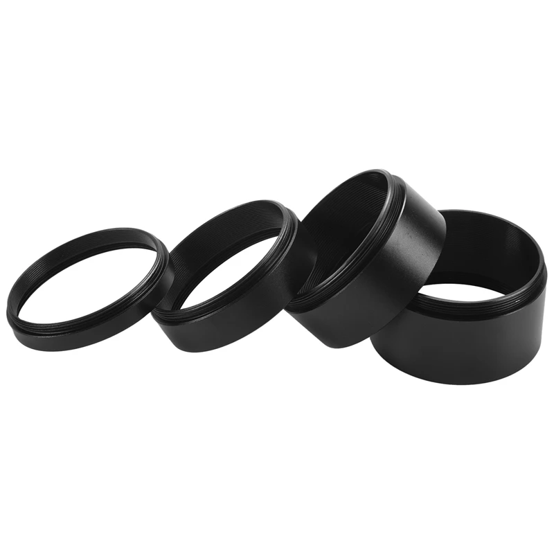 Hot 2 Inch/M42-Extension Tube Kit For Cameras And Eyepieces - Length 5Mm 10Mm 15Mm 20Mm - M42X0.75 On Both Sides