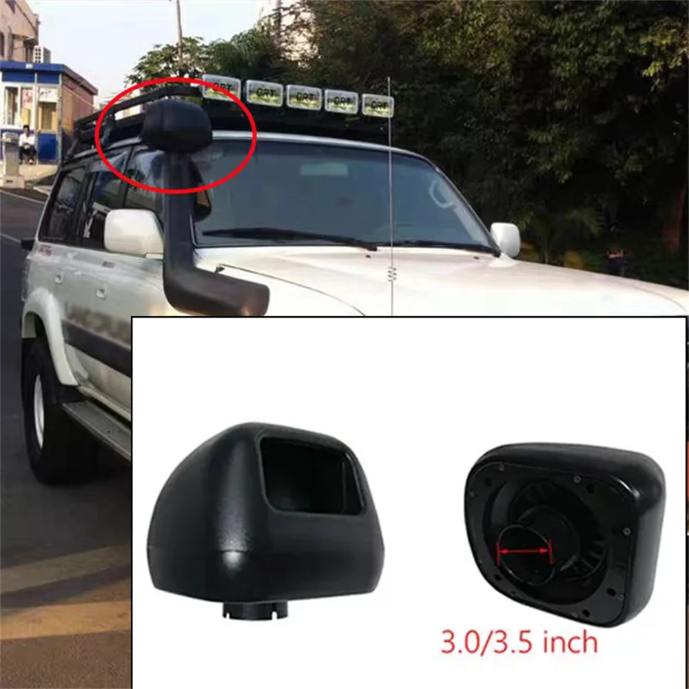 

DUKE4WD Car Accessories 3.0" 3.5" Car Universal Snorkel Head Air Ram Snorkel Kit Head Square Mushroom Head for all model