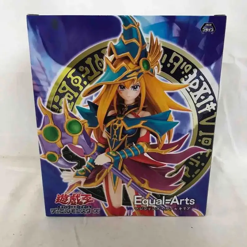 

Подлинное аниме Yu-Gi-Oh! Игрушка Равные Искусства Волшебник Девушка KONAMI фигурка модель Коллекционная игрушка