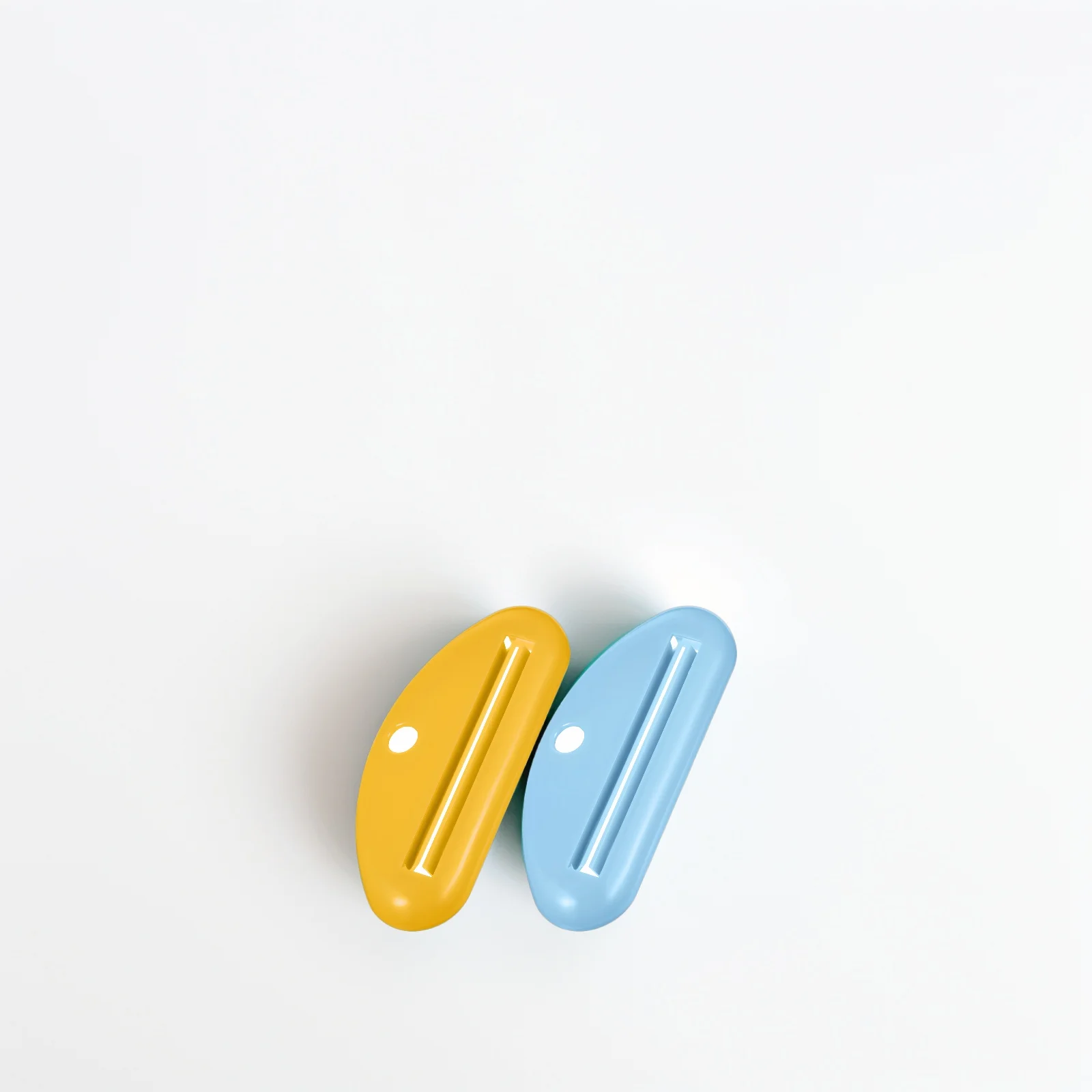 

10 pcs Toothpaste Squeezer Tube Roller Mounted Holder Plastic Colorful Effortless Durable Smooth Versatile Home Use