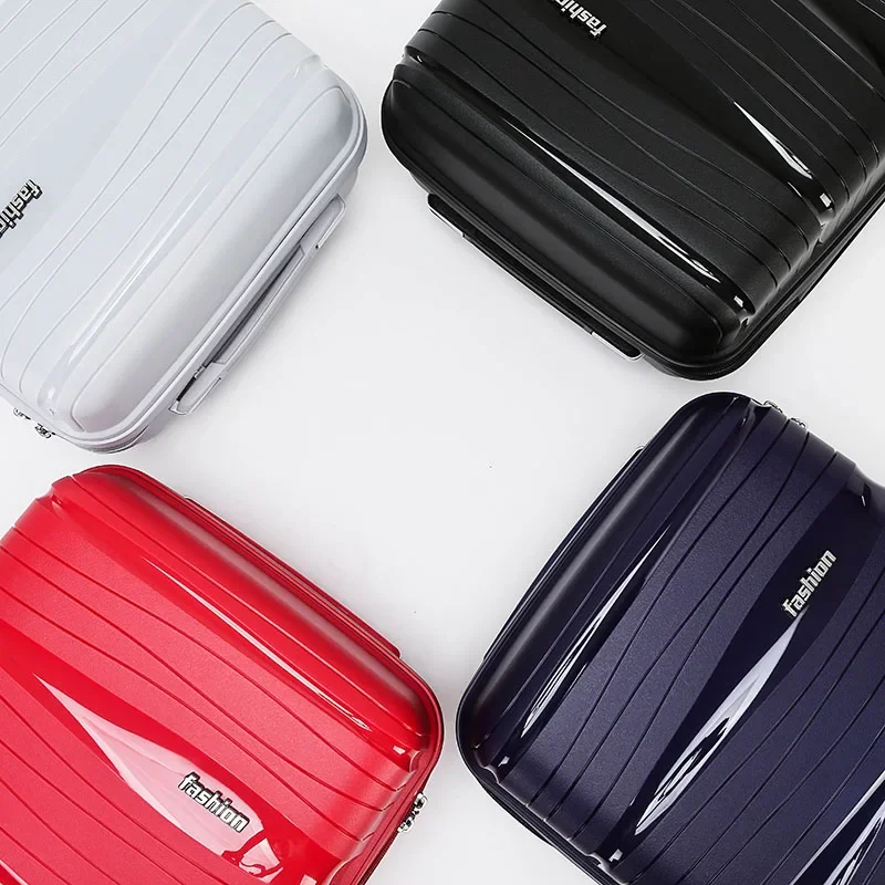 Mala de viagem com rodas, cabine de 20 polegadas, bagagem rolante, senha de estudante, mala de bagagem de alta capacidade de 24/28 polegadas