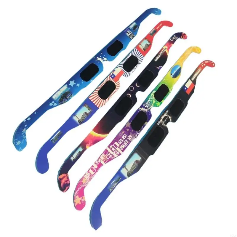 

57QF 2024 Solar Viewing Glasses Solar Glasses for Direct Sun Viewing Portable Safe Shades for Adults Teens