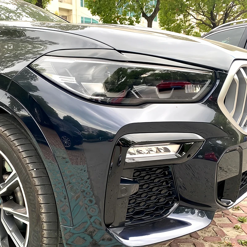 سيارة العلوي الحاجبين لسيارات BMW X5 G05 X6 G06 2019 2020 2021 2022 2023 2024 2025 الجفون تقليم السيارات الجسم أطقم اكسسوارات السيارات