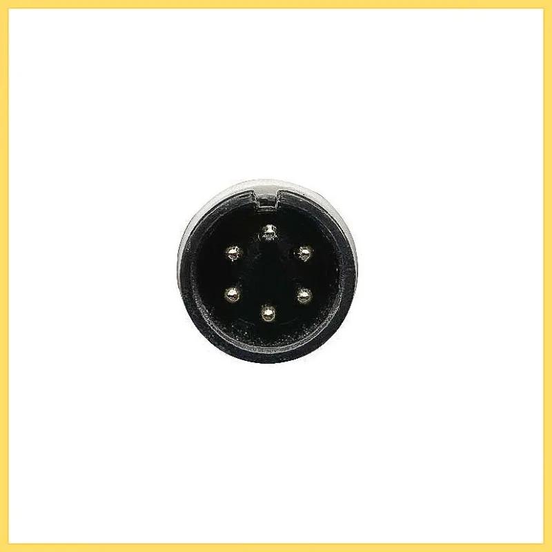 Compatible MB Brand 6-Pin ECG Cable with 3-Lead Snap Connectors, Universal ECG Lead Wire for Patient Monitoring