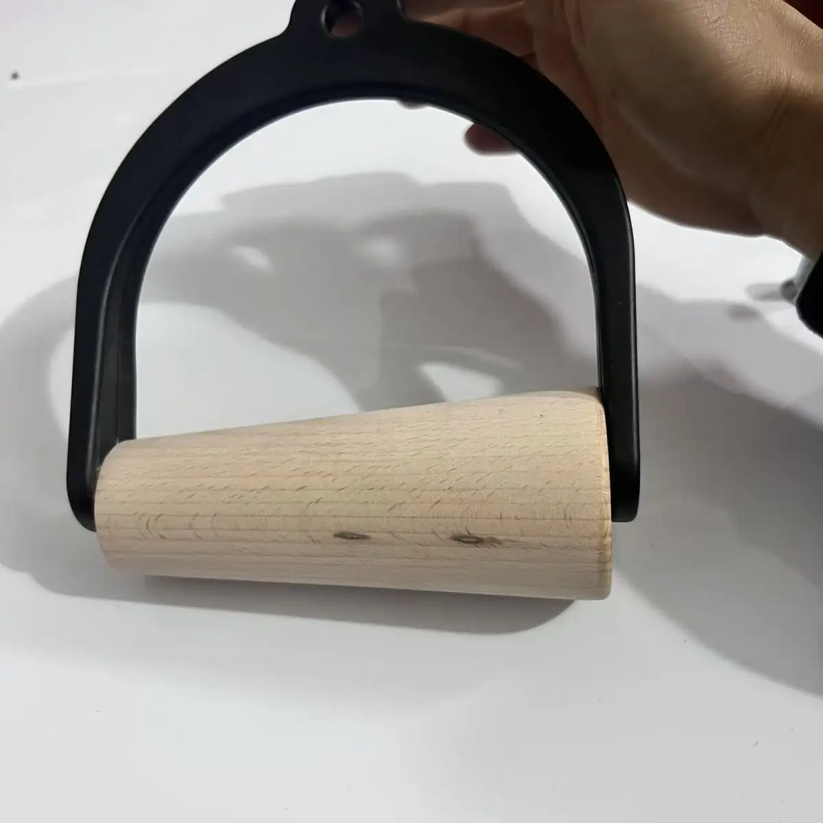 Wood Rolling Thunder Armwrestling Equipment Pronation Handle Sweeping Wrist Hook Trainer Arm Wrestling Gripper 8cm9cm customized