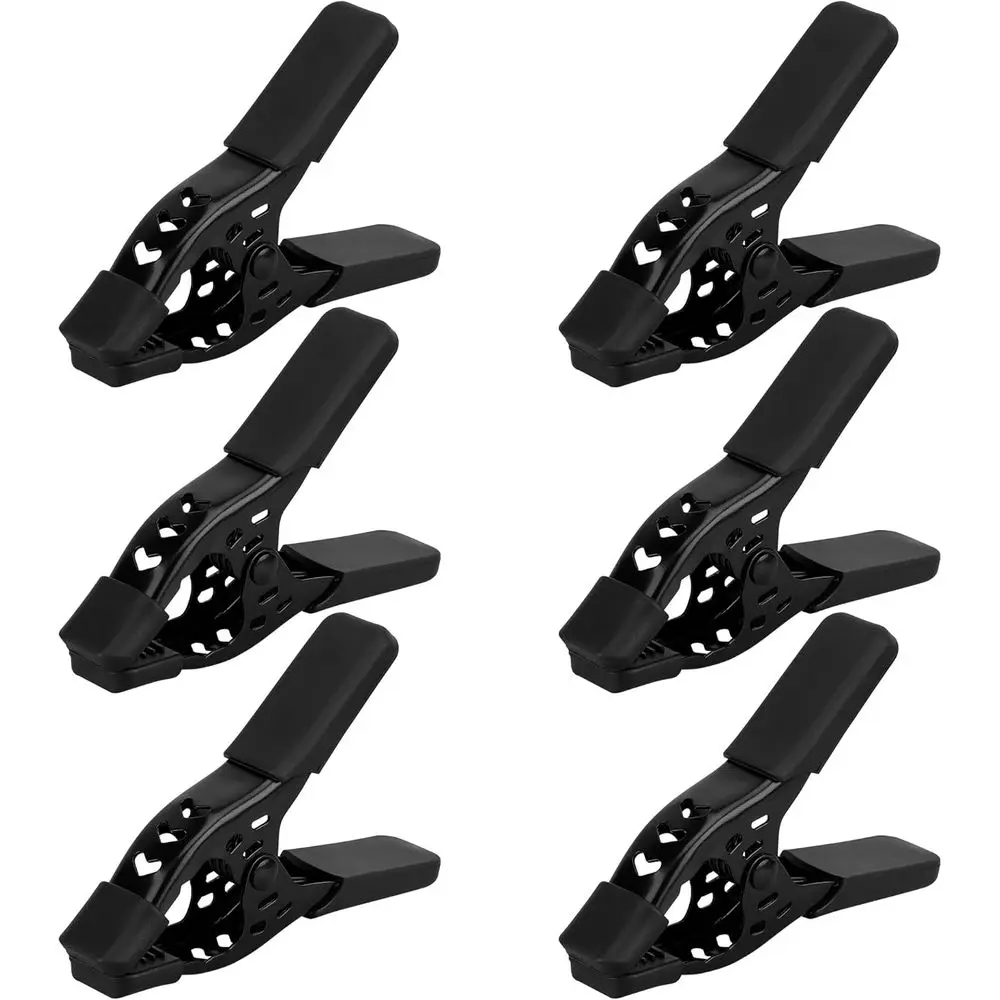 4-Inch Heavy-Duty Spring Clamps for Woodworking, Pool Covers, and Photography Backdrops