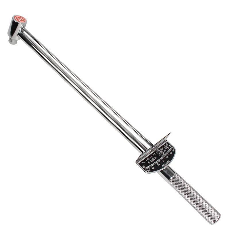 Japan Fukuoka Tools Torque Wrench Pointer 30 kg Torque Adjustable Wrench Socket Wrench