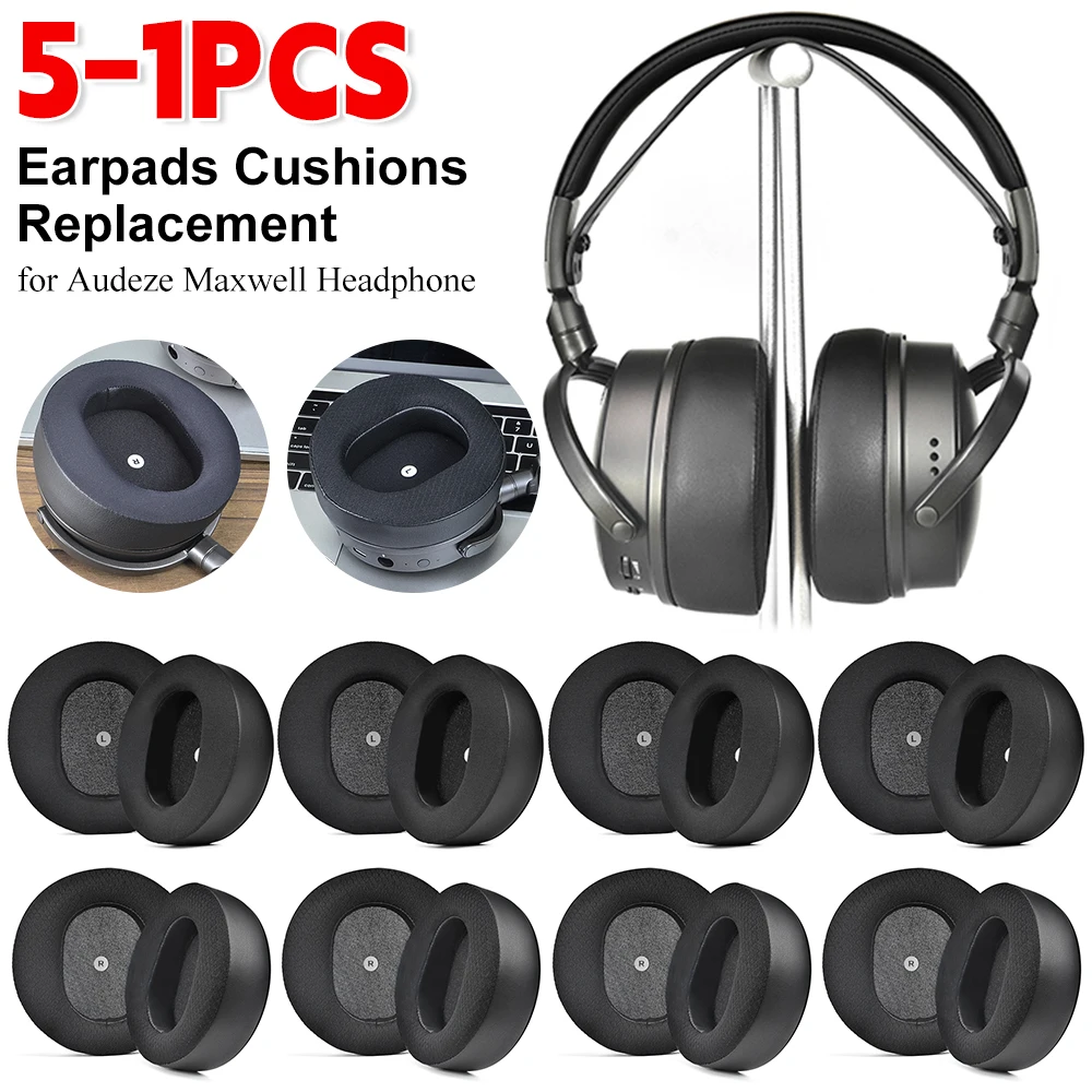 Earpads Cushions Replacement Cooling Gel Memory Foam Ear Cushions Pads Headset Ear Cushion for Audeze Maxwell Headphone Ear-pads