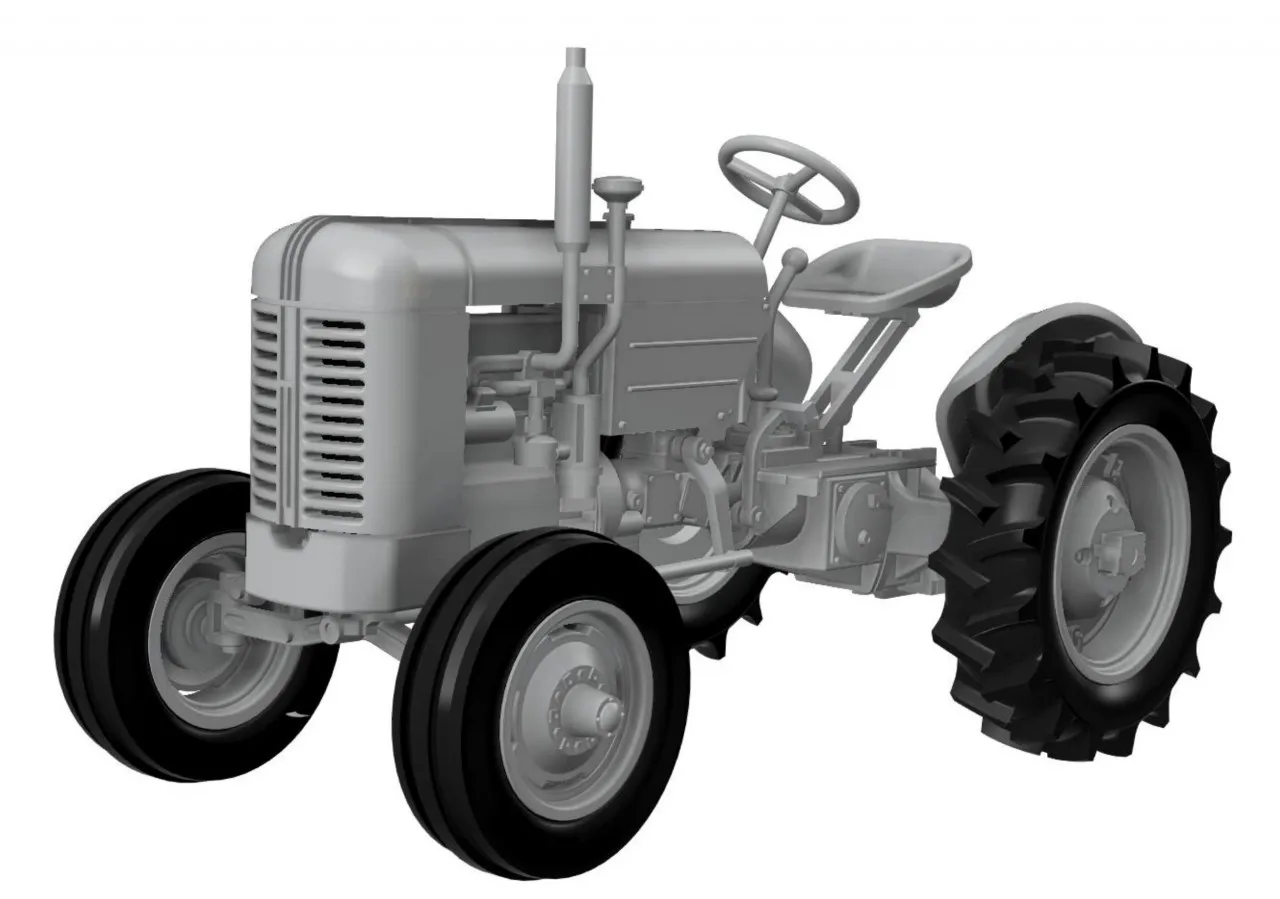 Thunder รุ่น TM72001 1/72 US Army Case Tractor 2 ในกล่อง