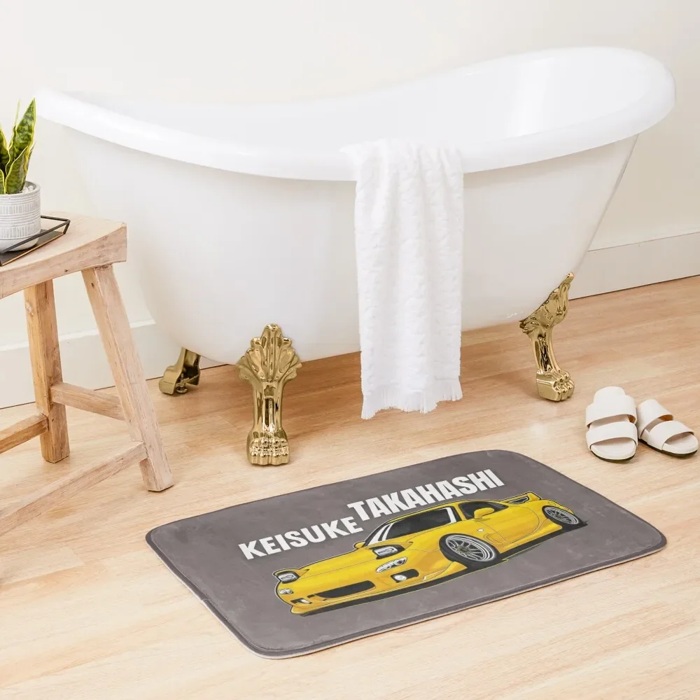 

KEISUKE TAKAHASHI [ FD RX7 ] Bath Mat Bathroom Interior Anti Slip Bath Stickers Foot Bathroom Bathroom Deco Mat
