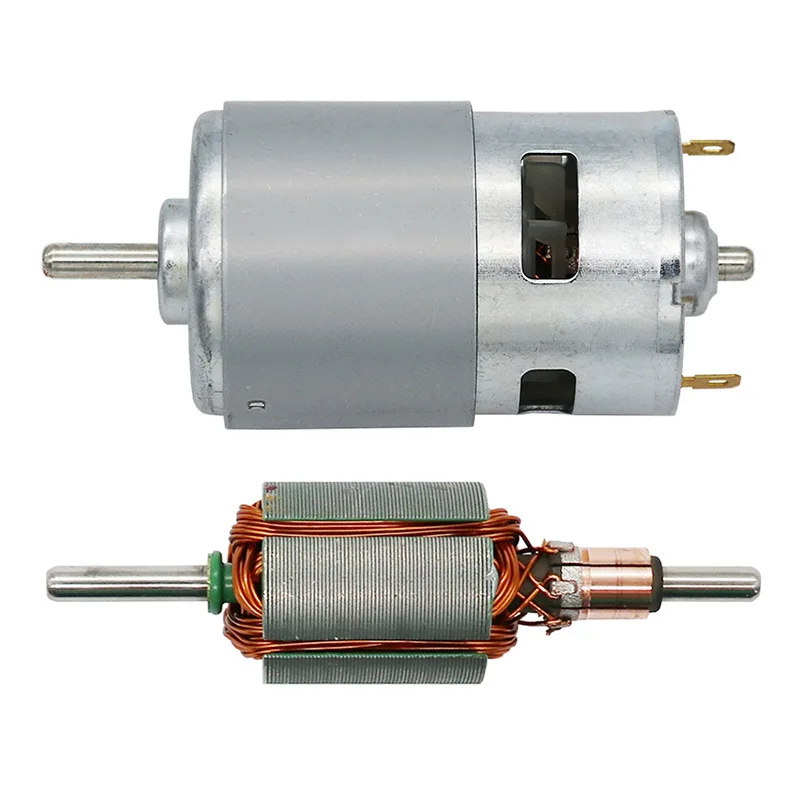 775 795 895 DC Motor Spindle Motor Large Torque High Power Electronic Component Motor 3000-12000 RPM Motor Ball Bearing