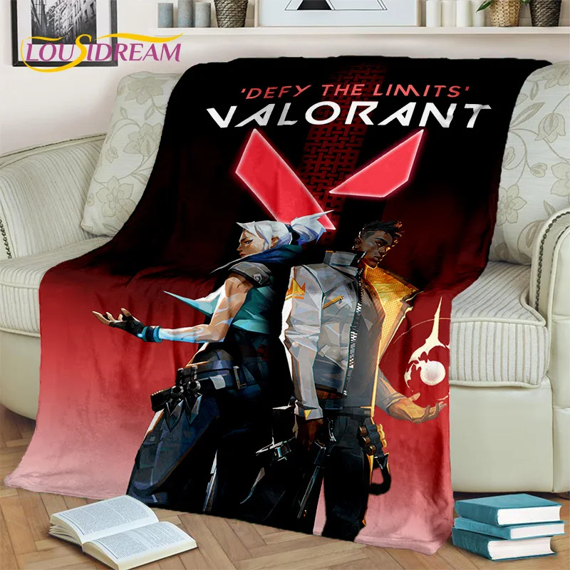 

Cartoon Game VALORANT Gamer 3D Blanket,Soft Throw Blanket for Home Bedroom Bed Sofa Picnic Travel Office Rest Cover Blanket Kids