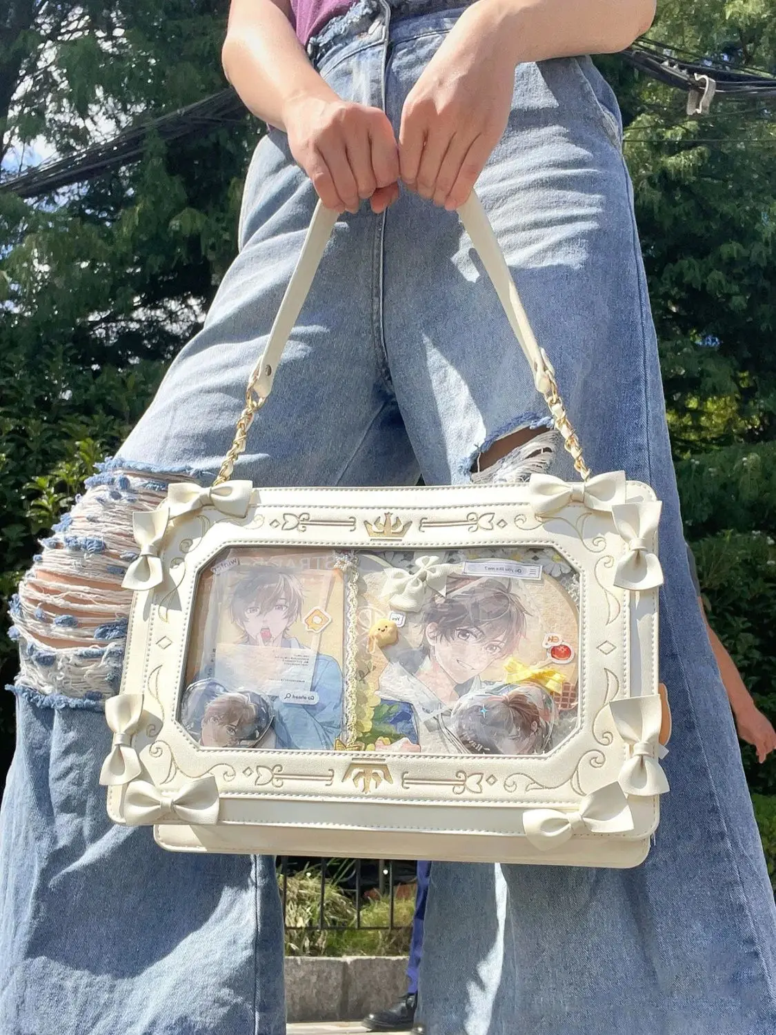 

Японская сумка Itabag Ags, квадратные сумки через плечо, милая дизайнерская рамка, сумка-мессенджер Bolsos, женские сумки