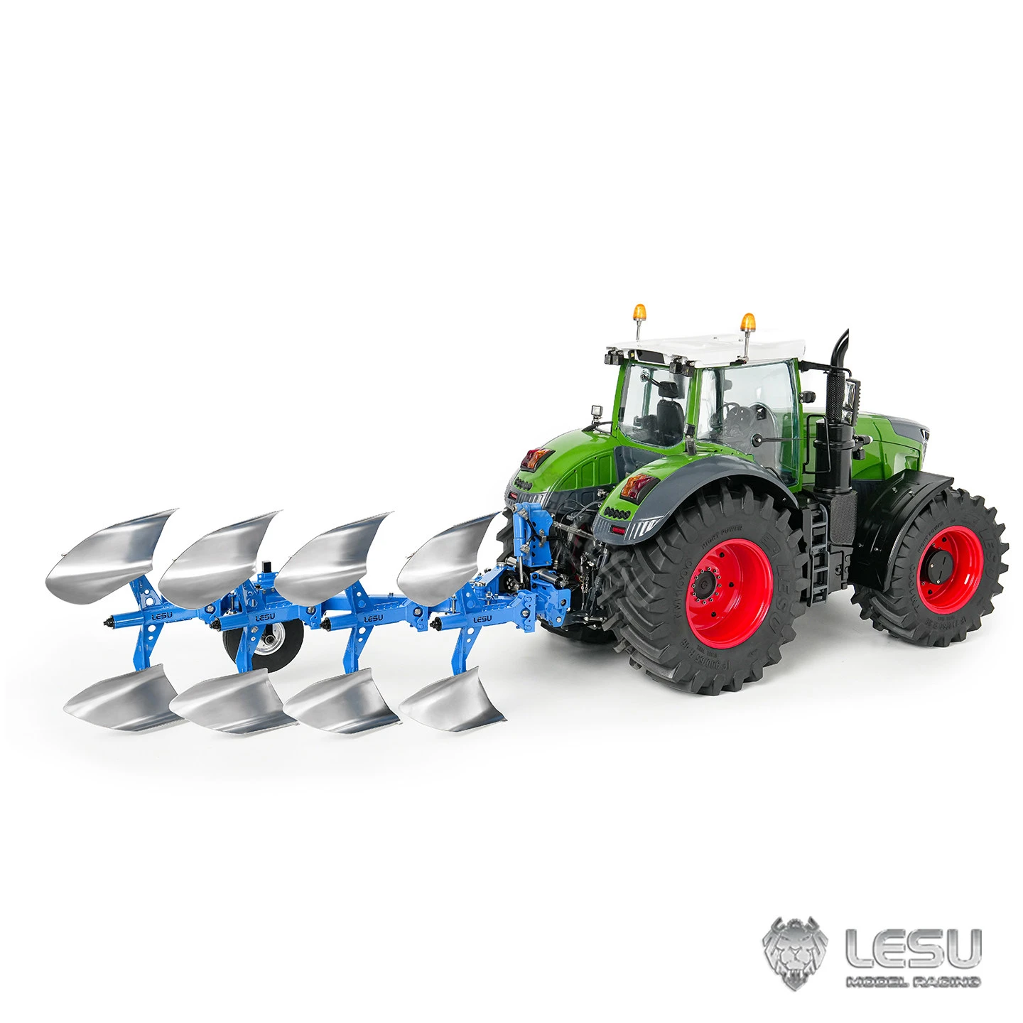 LESU Model for LaserSpeed 1/14 Tractor-Attached Hydraulic Bidirectional Plow AT-C0072 Metal Tractor Attachment Rc Accessories view 2