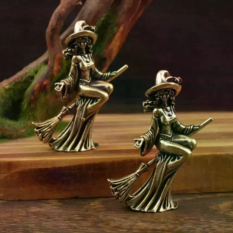 1Pcs Living Room/Entrance Decoration Miniatures Magic Moon  Ornament Home Decor Home Furnishings Wizard Statue