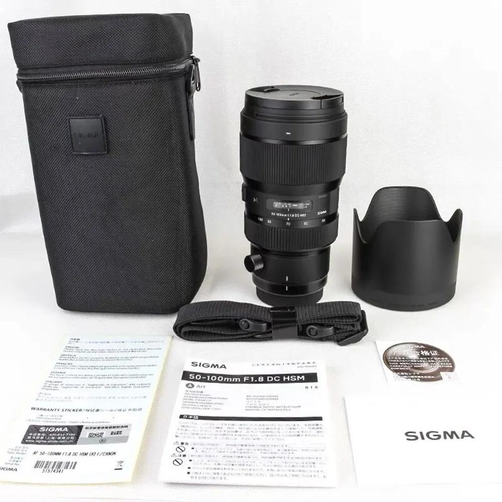 Sigma 50-100mm F1.8 DC HSM Art Lens For Nikon Canon